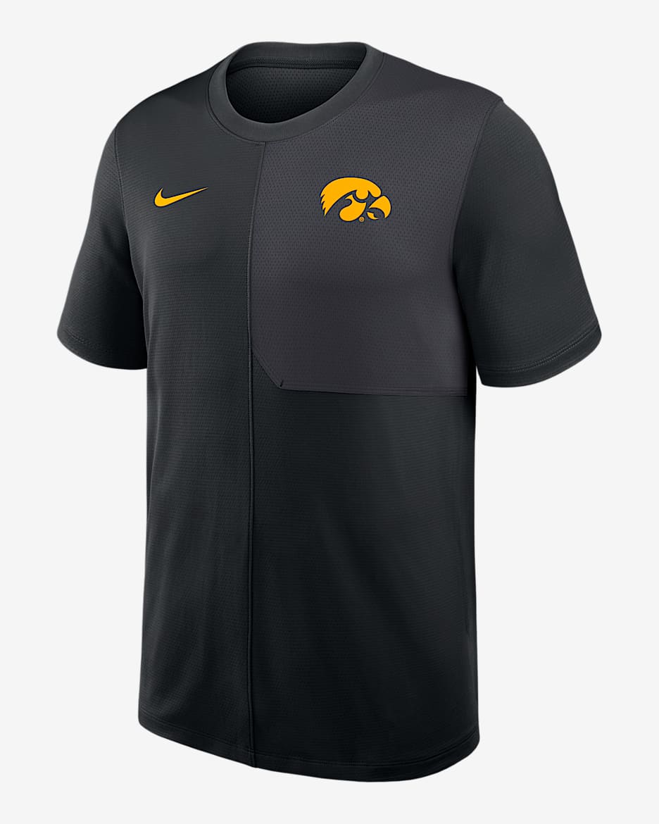 【Nike】Iowa Hawkeyes Sideline Coach Men's Nike Black Iowa Hawkeyes 2024 Sideline Coach